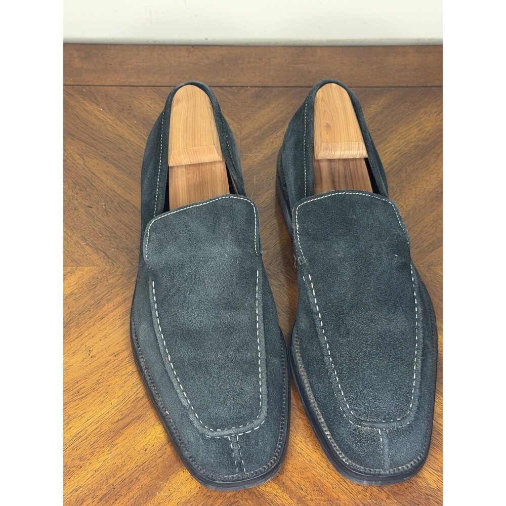 Bachrach black suede loafers - Picture 2 of 8